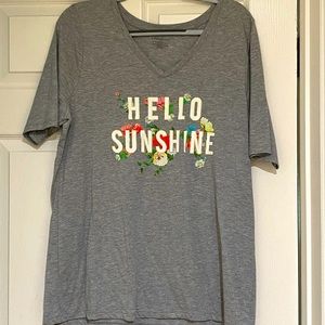 Lane Bryant short sleeve top